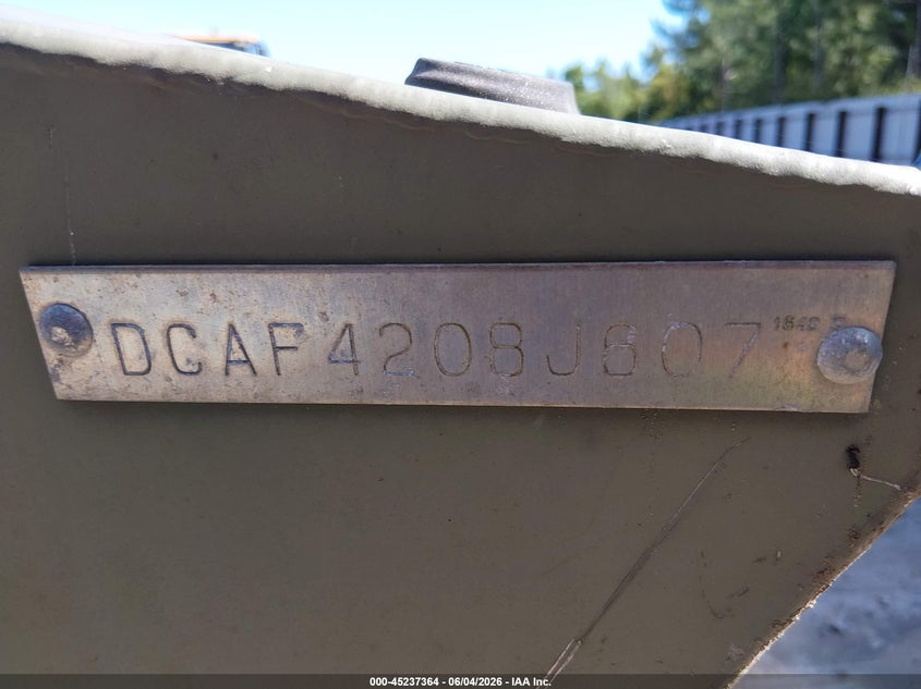 2007 OTHER DURACRAFT JON BOAT N/A N/A