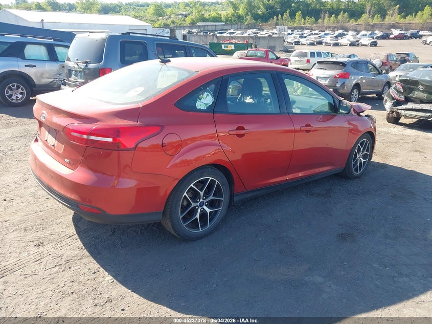Vin: 1fadp3h29jl255000, lot: 45735169, ford focus sel 20184