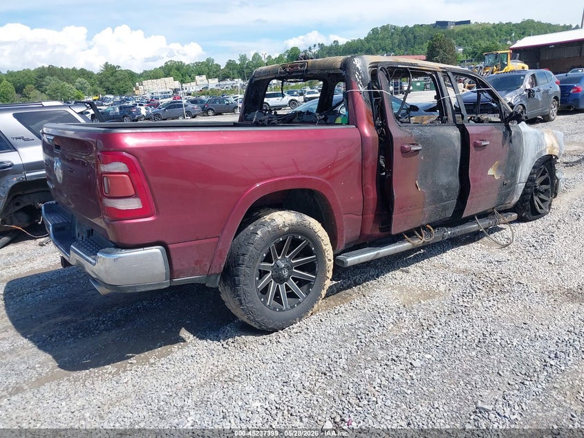 Vin: 1c6rrejm7ln246392, lot: 45735190, ram 1500 laramie  4x2 5'7 box 20204