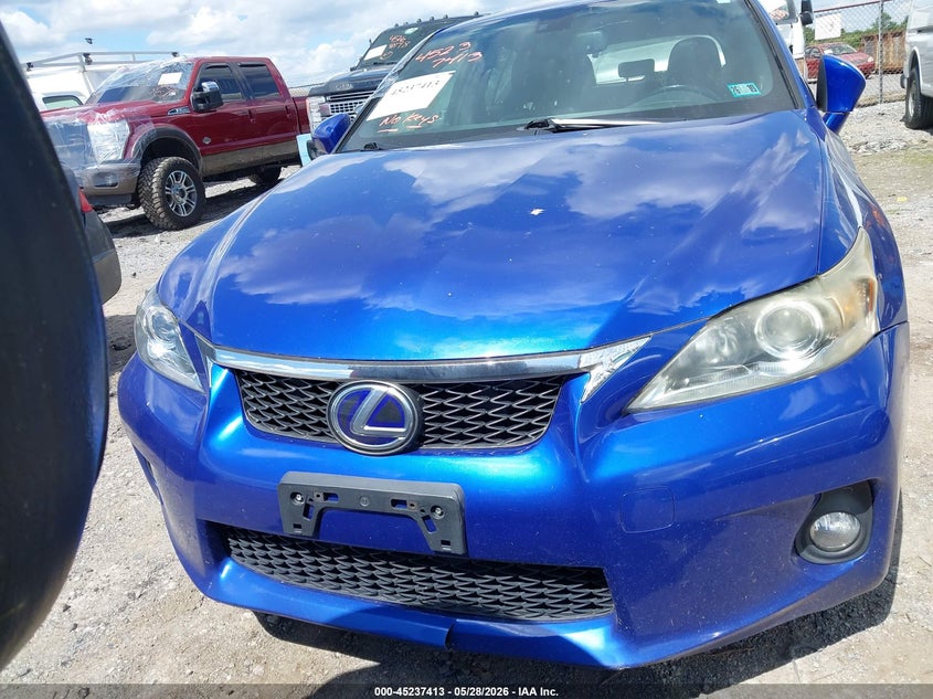 2012 Lexus Ct 200H Premium VIN: JTHKD5BH4C2050937 Lot: 45237413
