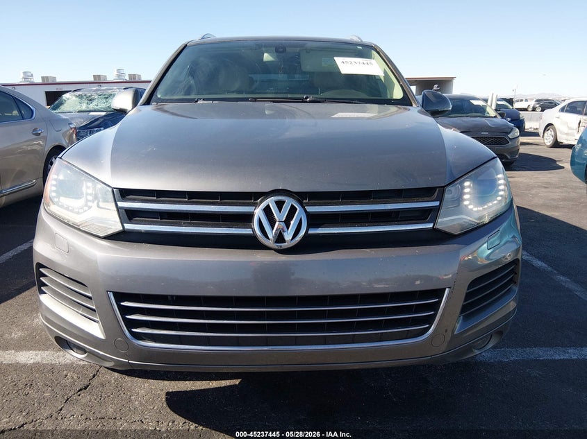 2013 Volkswagen Touareg Vr6 Lux VIN: WVGEF9BP0DD005079 Lot: 45237445