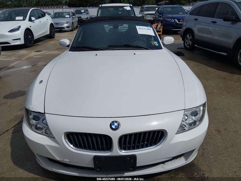 2007 BMW Z4 3.0I VIN: 4USBU33557LW73505 Lot: 45237499