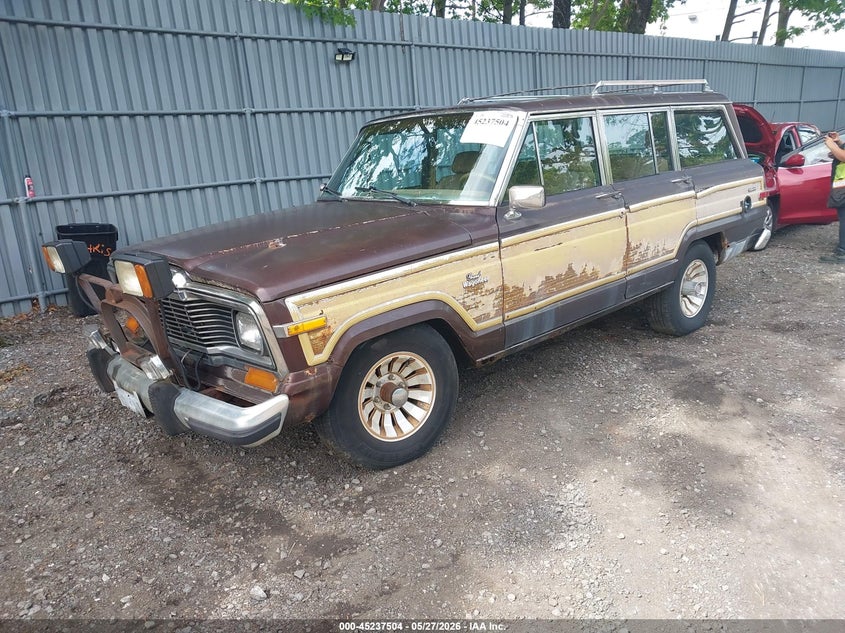 1JCNJ15N7FT122597 1985 Jeep Grand Wagoneer photo 1