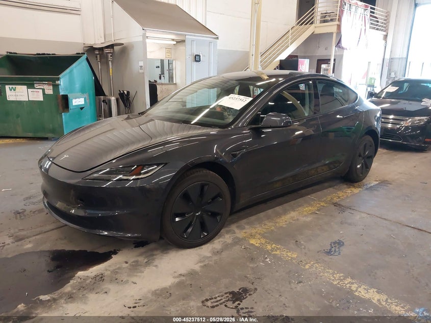 2025 TESLA MODEL 3 auction photo 2