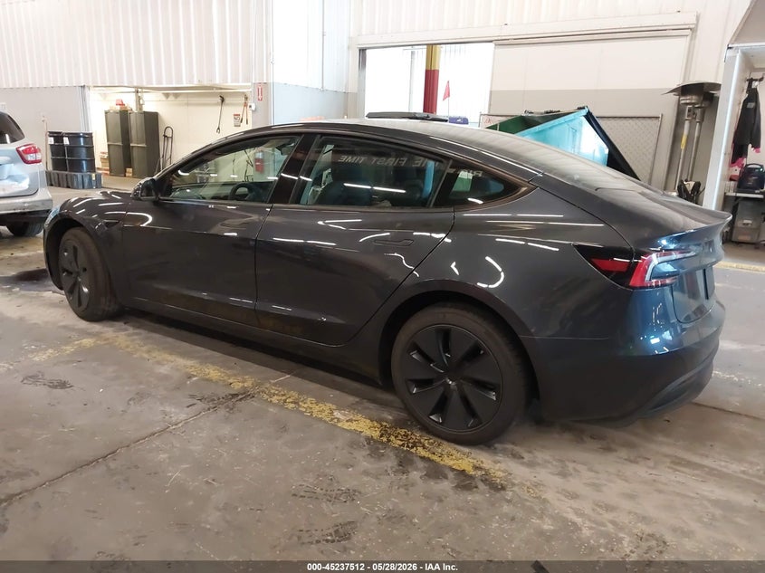 2025 TESLA MODEL 3 auction photo 3