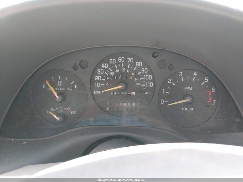 2001 Chevrolet Lumina VIN: 2G1WL52J111285164 Lot: 45237525