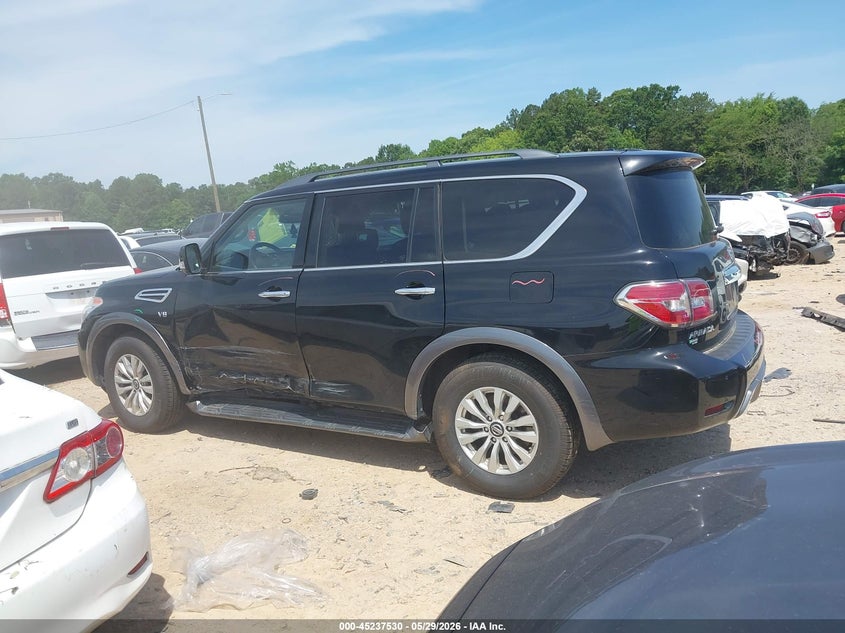 2020 Nissan Armada Sv 4Wd VIN: JN8AY2NC3LX516025 Lot: 45237530