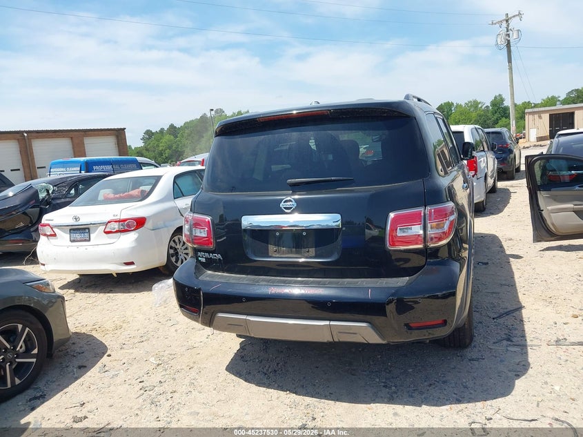 2020 Nissan Armada Sv 4Wd VIN: JN8AY2NC3LX516025 Lot: 45237530