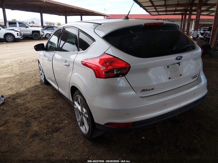 Vin: 1fadp3n28gl259990, lot: 45735327, ford focus titanium 20163