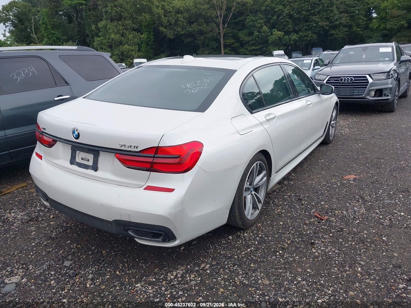 Vin: wba7f2c5xkb240581, lot: 45735393, bmw 750i xdrive 20194
