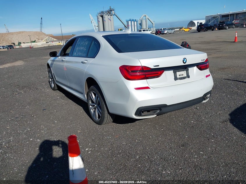 Vin: wba7f2c5xkb240581, lot: 45735393, bmw 750i xdrive 20193