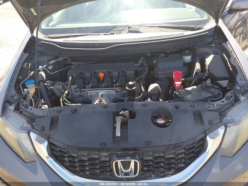 2013 HONDA CIVIC SEDAN 1.8L I-4 VVT, 140HP