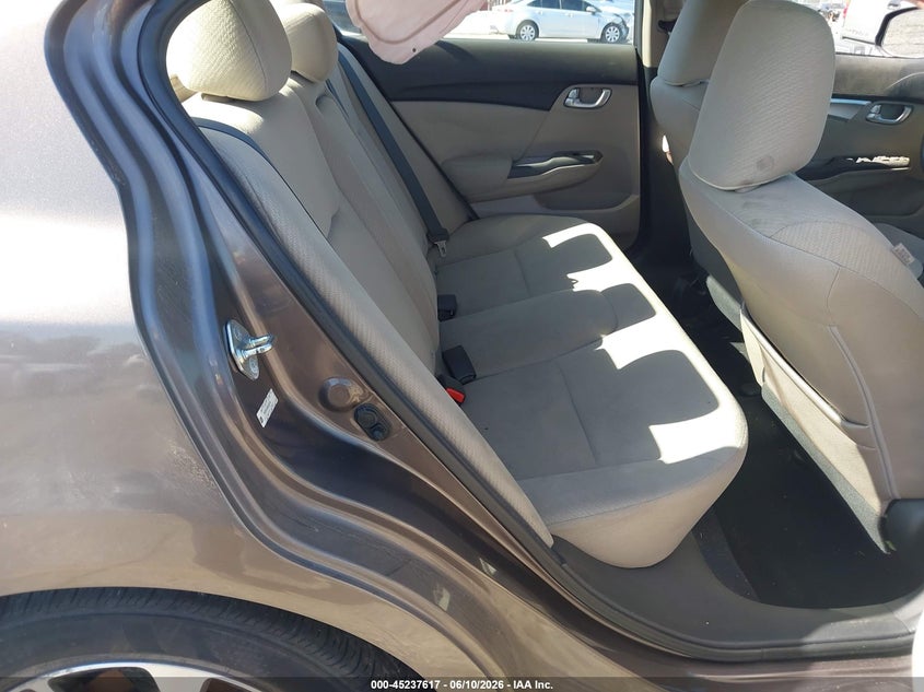2013 HONDA CIVIC SEDAN 1.8L I-4 VVT, 140HP