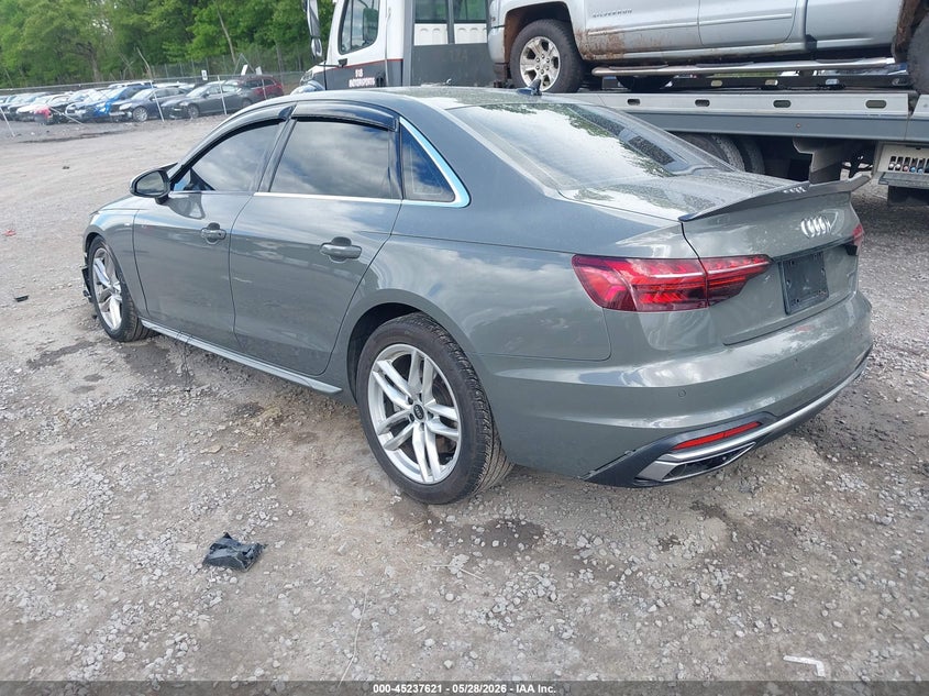 Vin: waueaaf43pn009451, lot: 45735412, audi a4 premium plus 45 tfsi s line quattro s tronic 20233
