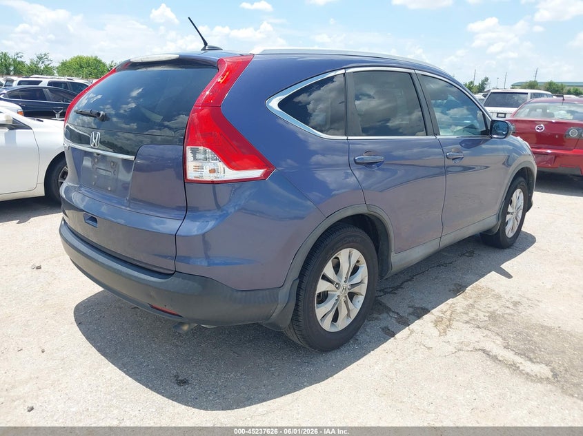Vin: 2hkrm3h76eh521216, lot: 45735417, honda cr-v ex-l 20144