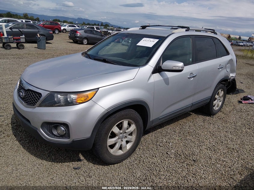 2012 Kia Sorento Lx 5XYKT4A63CG251247 photo 1