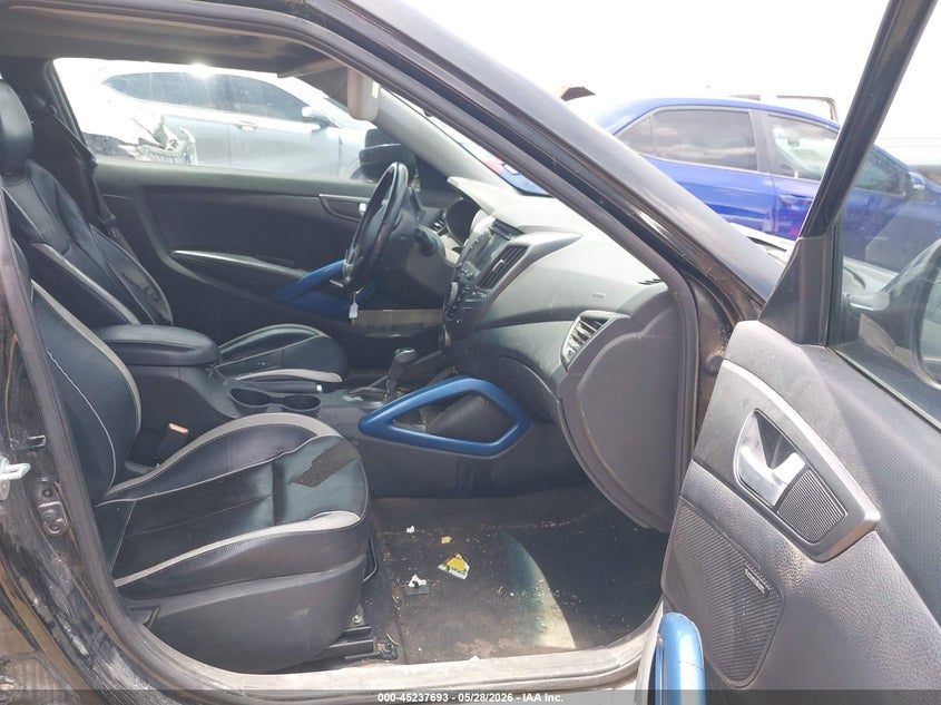 HYUNDAI VELOSTER 2014 VIN KMHTC6AE3EU210315