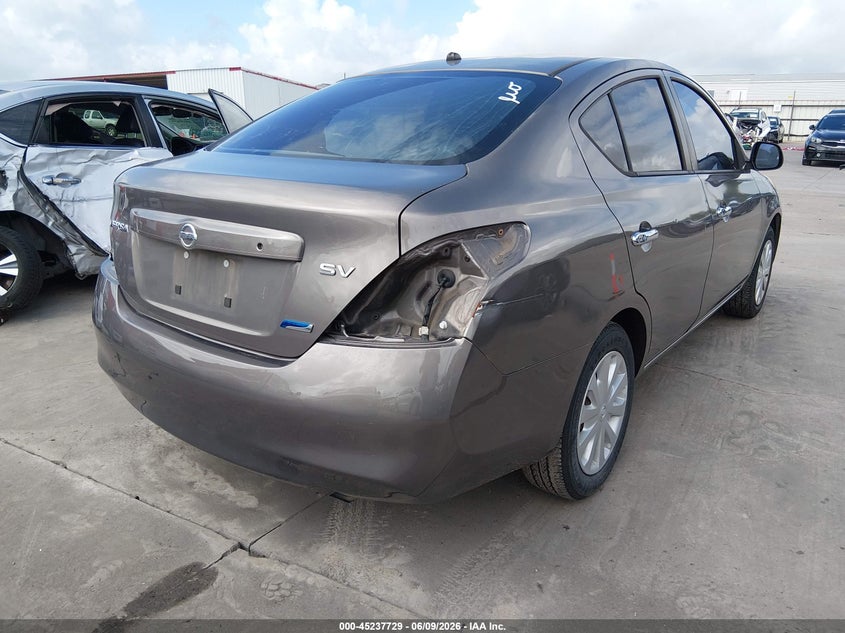 Vin: 3n1cn7apxcl877415, lot: 45735520, nissan versa 1.6 sv 20124