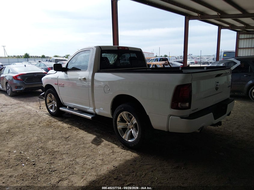 Vin: 3c6jr7ct1fg560193, lot: 45735525, ram 1500 sport 20153