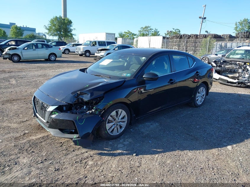 2022 Nissan Sentra S Xtronic Cvt 3N1AB8BV7NY223903 photo 1