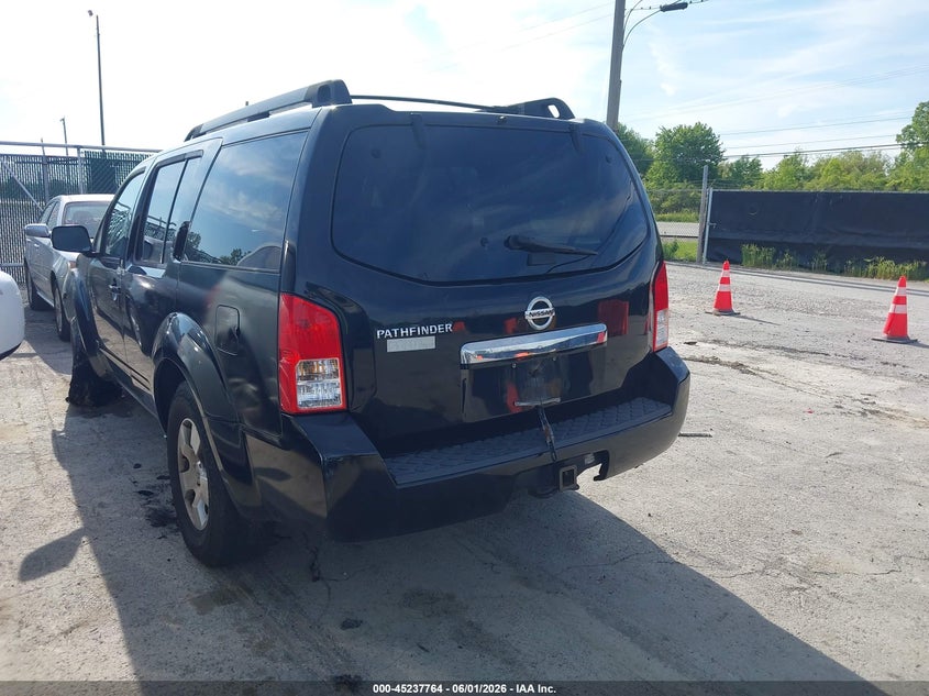 2012 Nissan Pathfinder 4.0 S black Lot 111045237764 Vin 5N1AR1NB2CC633186