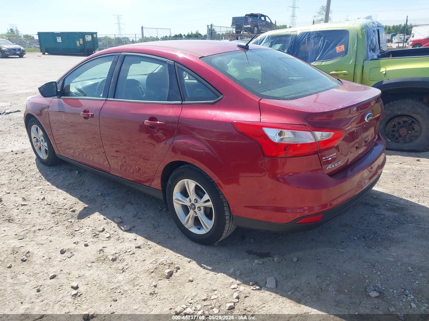Vin: 1fadp3f27dl126695, lot: 45735560, ford focus se 20133