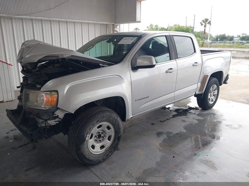 Vin: 1gtg5ce36g1105599, lot: 45735580, gmc canyon sle 20162