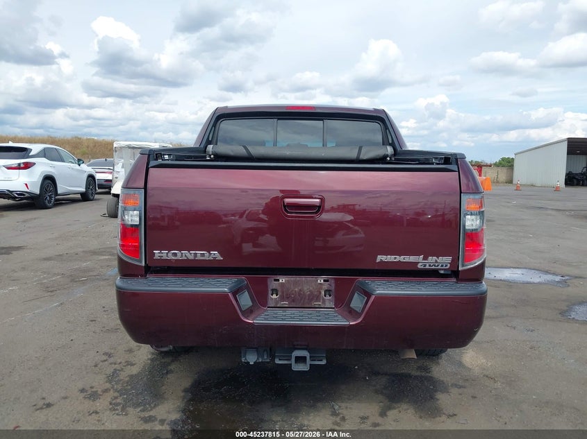 2007 Honda Ridgeline Rts VIN: 2HJYK164X7H531396 Lot: 45237815