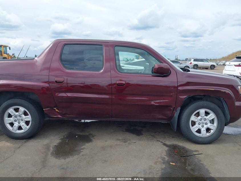 2007 Honda Ridgeline Rts VIN: 2HJYK164X7H531396 Lot: 45237815