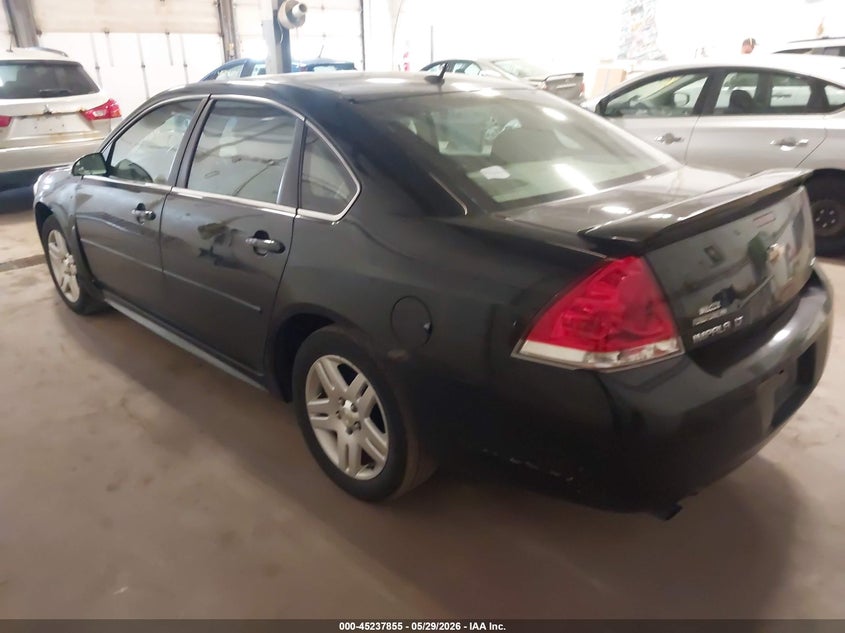 2012 Chevrolet Impala 3.6 Lt black Lot 111045237855 Vin 2G1WG5E38C1264302