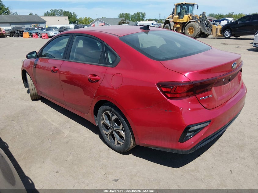 Vin: 3kpf24ad1le236309, lot: 45735662, kia forte lxs 20203