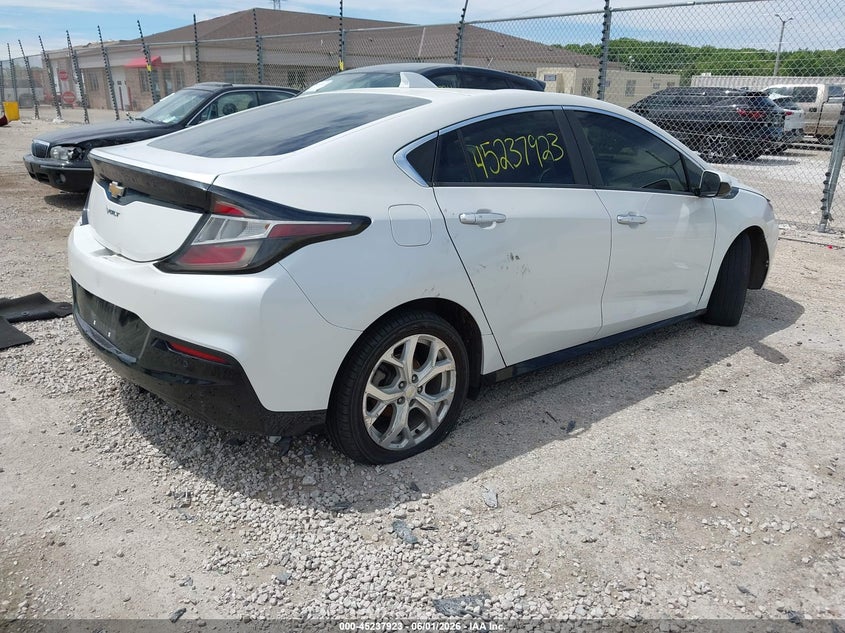 Vin: 1g1rd6s52gu131420, lot: 45735714, chevrolet volt premier 20164