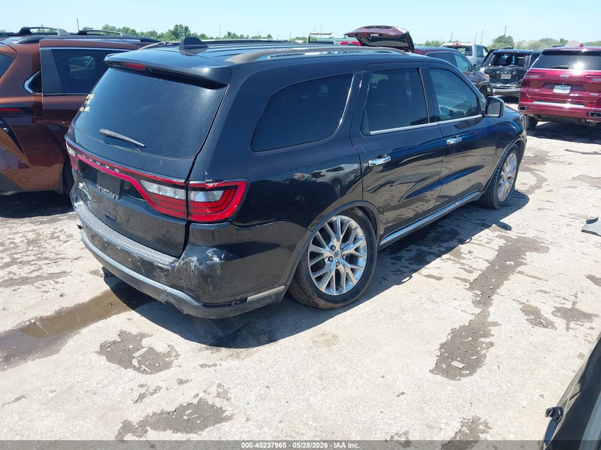 Vin: 1c4rdhag7gc315215, lot: 45735756, dodge durango sxt 20164