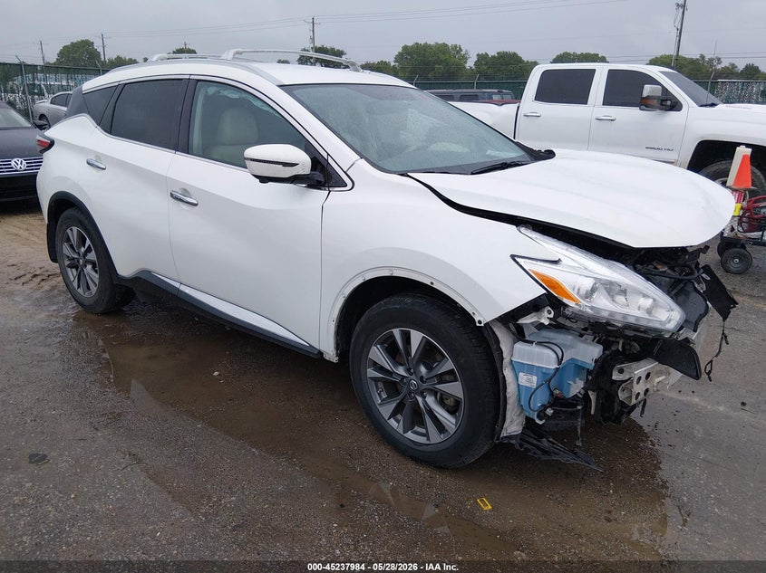 Vin: 5n1az2mh8gn140635, lot: 45735775, nissan murano sl 2016 img_1