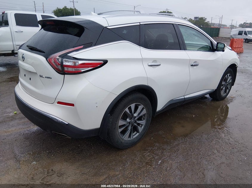 2016 NISSAN MURANO auction photo 4