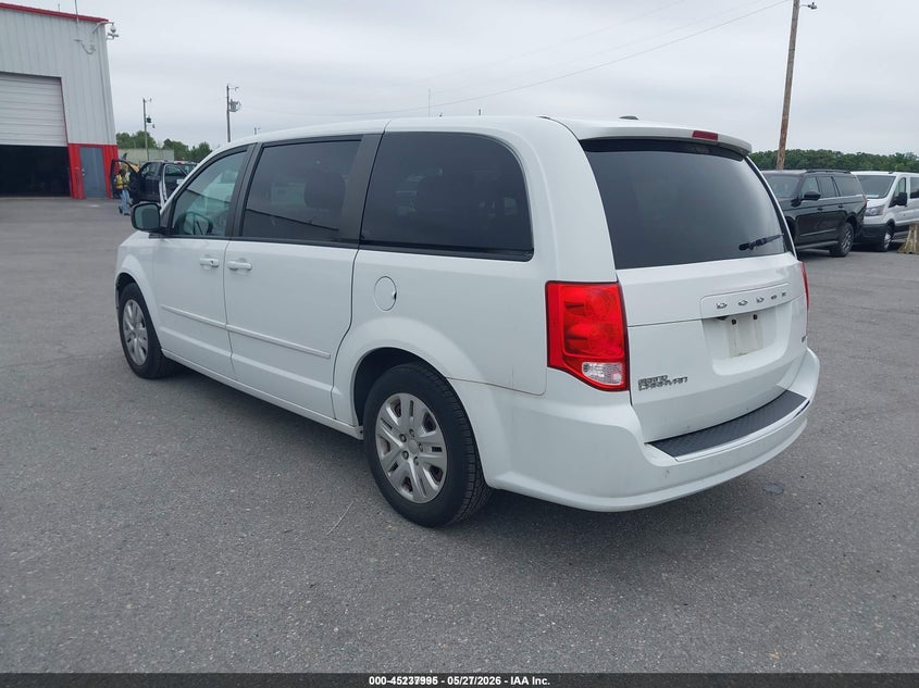 Vin: 2c4rdgbgxhr780489, lot: 45735786, dodge grand caravan se 20173
