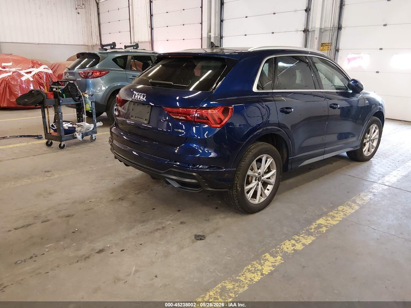 Vin: wa1eecf37m1020699, lot: 45735793, audi q3 premium plus 45 tfsi s line quattro tiptronic 20214