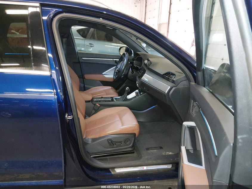 2021 AUDI Q3 SPORT UTILITY VEHICLE 2.0L I-4 DI, DOHC, VVT, TURBO, 228HP