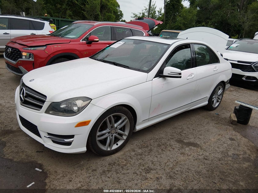 WDDGF8AB2EA942795 2014 Mercedes-Benz C 300 Sport 4matic photo 1