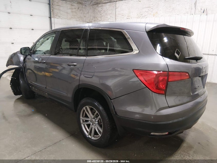 Vin: 5fnyf6h87hb070980, lot: 45735911, honda pilot ex-l 20173