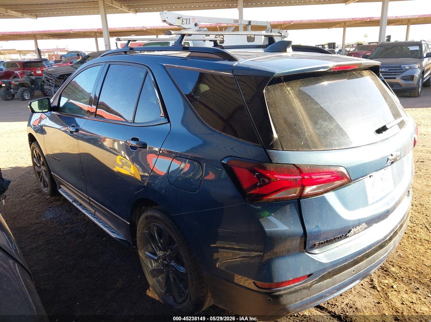Vin: 3gnaxweg9rl188162, lot: 45735940, chevrolet equinox awd rs 20243