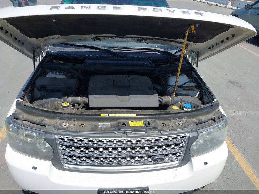 2010 Land Rover Range Rover Hse VIN: SALMF1D46AA324108 Lot: 45238194