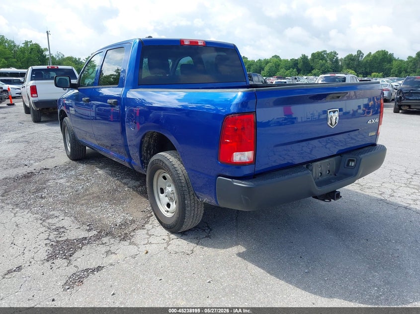 Vin: 1c6rr7kg7hs557477, lot: 45735986, ram 1500 tradesman  4x4 5'7 box 20173