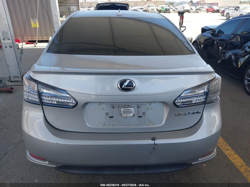 2012 Lexus Hs 250H VIN: JTHBB1BA4C2050504 Lot: 45238218
