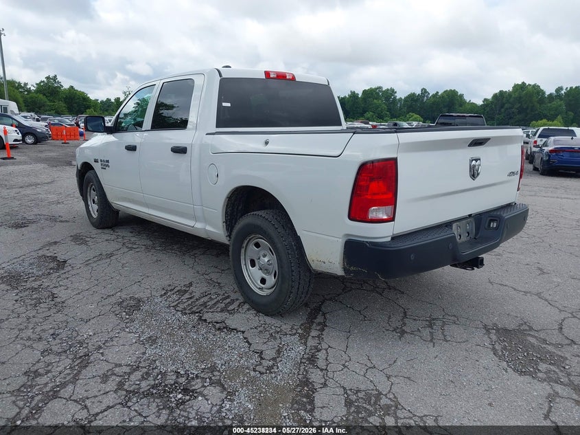 Vin: 1c6rr7kt6ms569241, lot: 45736025, ram 1500 classic tradesman  4x4 5'7 box 20213