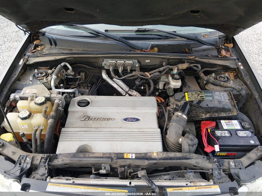 2008 Ford Escape 2.3 Hybrid Grey Lot 111045238259 Vin 1FMCU49H38KD74096