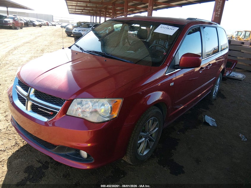 Vin: 2c4rdgcg4er422671, lot: 45736052, dodge grand caravan sxt 30th anniversary 20142