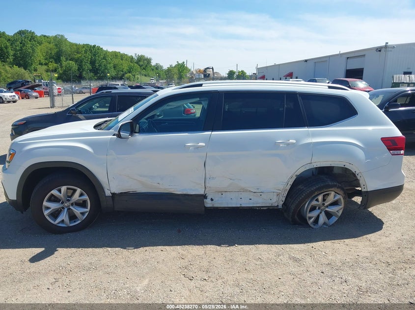 2018 Volkswagen Atlas 3.6L V6 Se/3.6L V6 Se W/Technology VIN: 1V2LR2CA1JC581722 Lot: 45238270