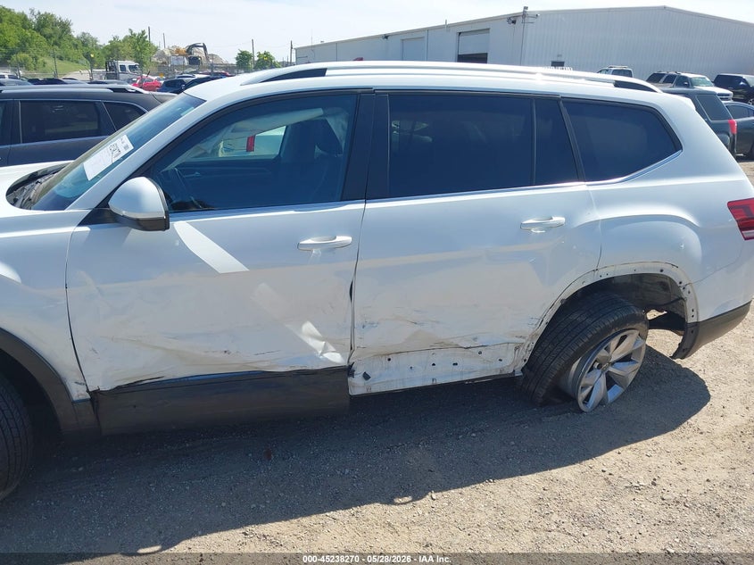 2018 Volkswagen Atlas 3.6L V6 Se/3.6L V6 Se W/Technology VIN: 1V2LR2CA1JC581722 Lot: 45238270
