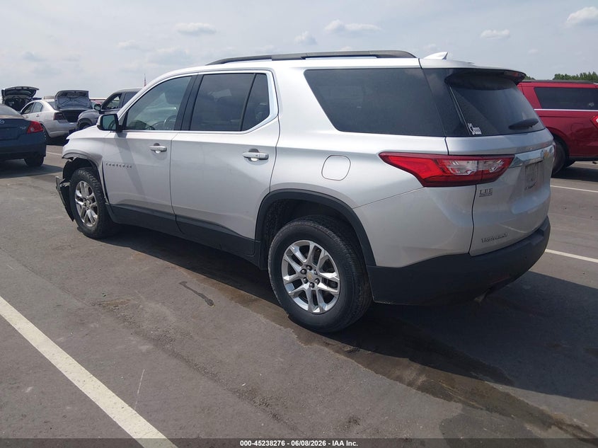 Vin: 1gnergkwxlj123719, lot: 45736067, chevrolet traverse fwd lt cloth 20203